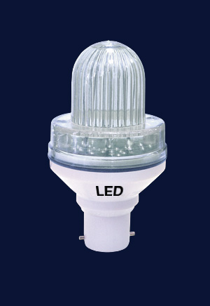Photo Ampoule Flash LED  50 mm B22 Blanche 230 V | Ref : 059804