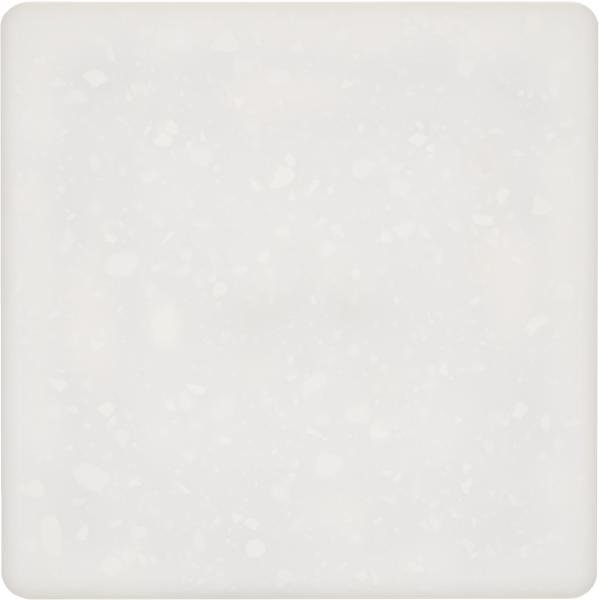 Photo Faade Hikari Blanc Terrazzo simple 1 basculeur | Ref : 131485