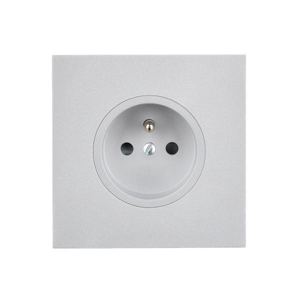 Photo Fa�ade D�sir Satin Aluminium simple PC | Ref : 190812