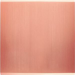 Photo Faade Confidence Laiton Cuivre Satin simple 2 basculeurs sans vis | Ref : 132423M