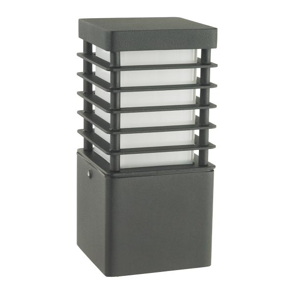 Photo HALMSTAD NOIR 46W HALOGENE/E27 CLII IP65 260mm OPALE | Ref : 210SV
