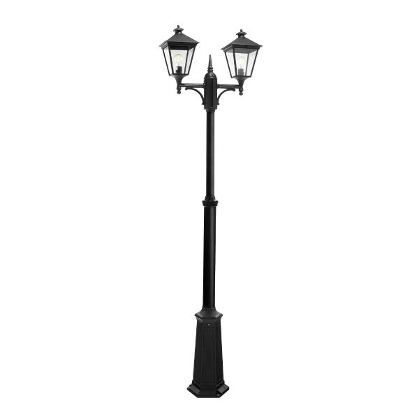 Photo london noir  2x70w halogene/e27 ip44 | Ref : 482SV        