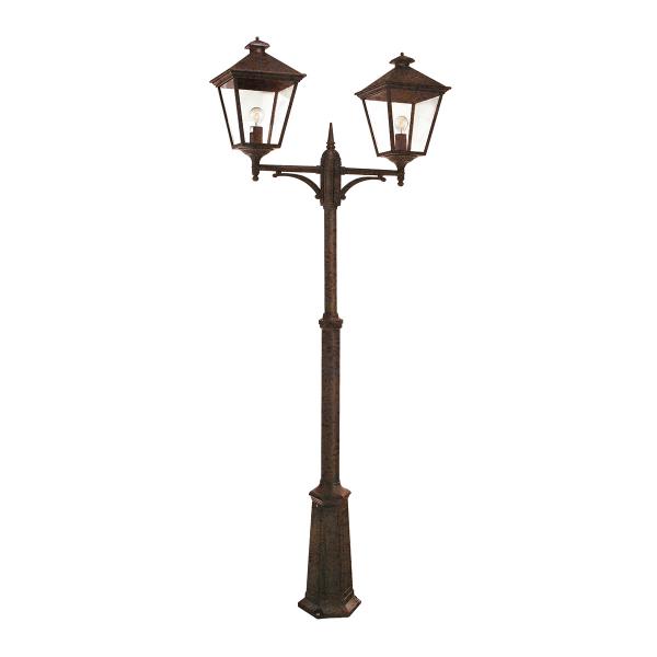 Photo london big rouille  2x70w halogene/e27 ip44 | Ref : 492RO