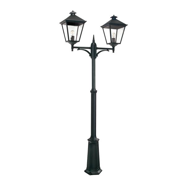 Photo london big noir  2x70w halogene/e27 ip44 | Ref : 492SV        