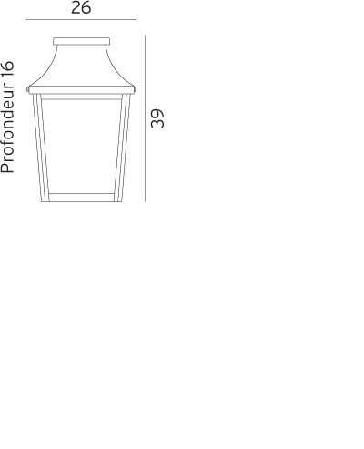 Vignette 3 produit Ref : 963KO | chelsea 26cm cuivre massif 53w halogene/e27 ip44 applique