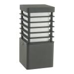 NORLYS Halmstad noir 46w halogene/e27 clii ip65 260mm opale 210SV