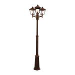 NORLYS London patine rouille 3x70w halogene/e27 ip44 483RO