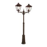 NORLYS London big rouille  2x70w halogene/e27 ip44 492RO