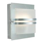 NORLYS Bern galvanise 42w halogene/e27 ip54 verrerie givree 651GA        