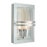 NORLYS Basel galvanise 53w halogene/e27 ip54 verrerie claire 660GA        