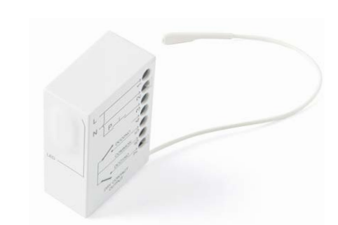 Photo R�cepteur radio et centrale de commande
miniaturis�e � encastrer pour la gestion
des rideaux, volets roulants et autres charges
�lectriques � contact sec. | Ref : TT2Z