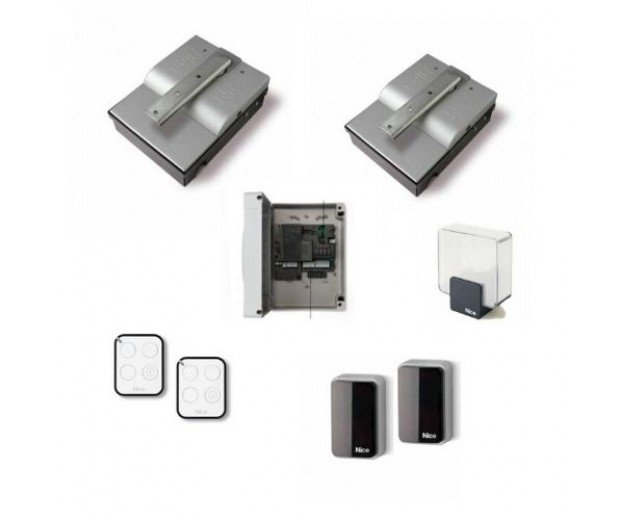 Photo Kit NICE SFAB 2124 BD automatisme enterre puor portail battant 2.3 m avec Encoder  | Ref : SFAB2124BDKCE
