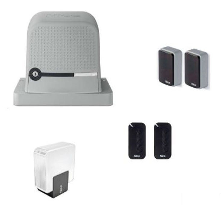 Photo Kit  portail coulissant jusqu' 600 kg. utilisant technologie bidirectionnelle | Ref : RBS600BDKCE