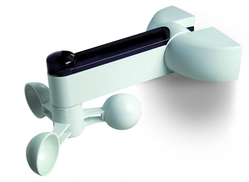 Photo Capteur de vent par TTBus pouvant tre raccord  un programmateur TTP. Seuil de vent programmable sur 3 niveaux prdfinis. | Ref : VOLO