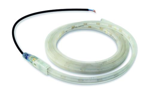 Photo Accessoire pour barrire levante. Leds de signalisation  fixer, par enclenchement, sur la partie infrieure ou suprieure de la lisse. (Longueur 4m) | Ref : XBA4