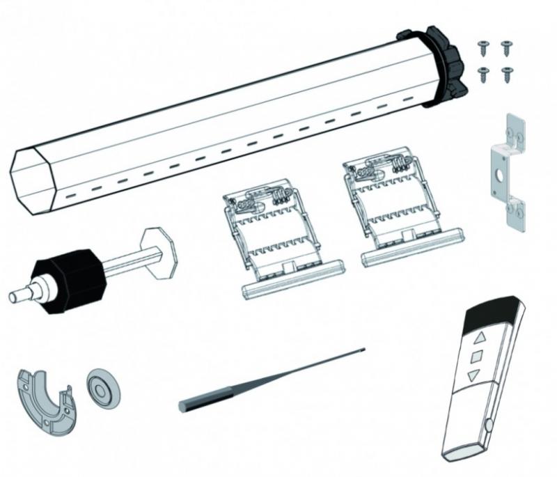 Vignette 2 produit Kit moteur filaire 15 Nm | Ref : NT15F