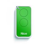NICE FRANCE Emetteur 2 canaux, 433,92 mhz, couleur vert INTI2G