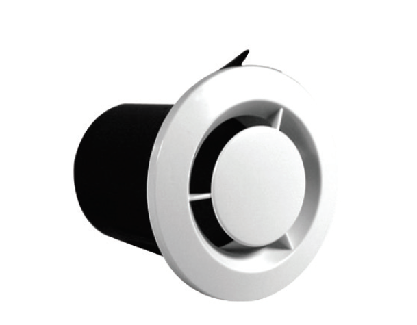 Photo Bouche cuisine BC 125 avec manchette placo diametre 125 mm | Ref : 545494