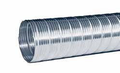 Photo SRFAC A1 125 Conduit semi-rigide Alu classé A1 d=125mm longueur = 3000mm | Ref : 546099