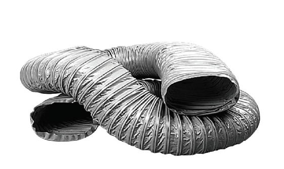 Photo SRFPVCR 135-60 Conduit souple PVC rectangulaire 135 x 65mm longueur=6000mm | Ref : 548580