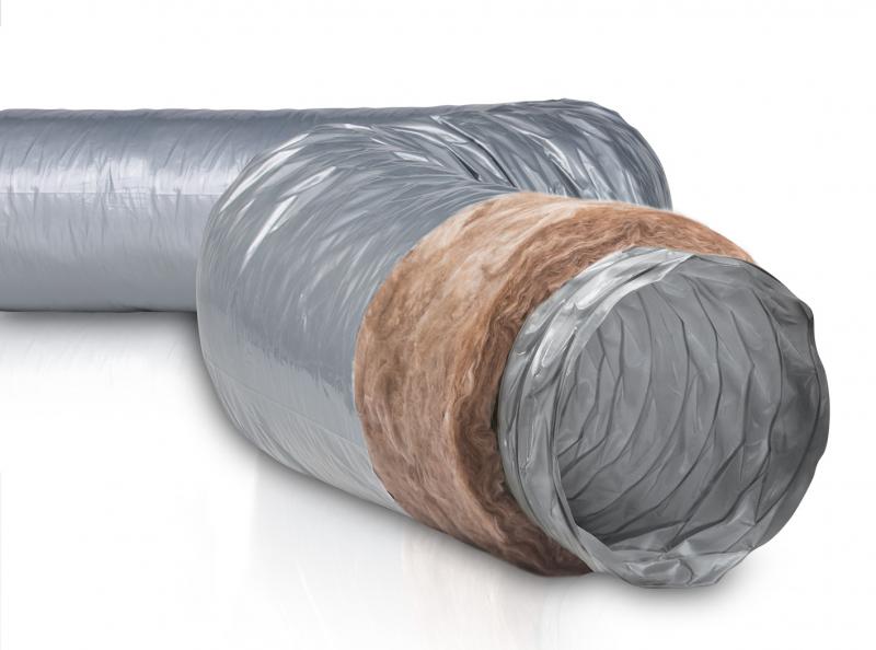 Photo SRFPVCETH 160 GAINE PVC SOUPLE ECOSOFT ISOLEE 25 MM D=160mm -filet 6m | Ref : 549245