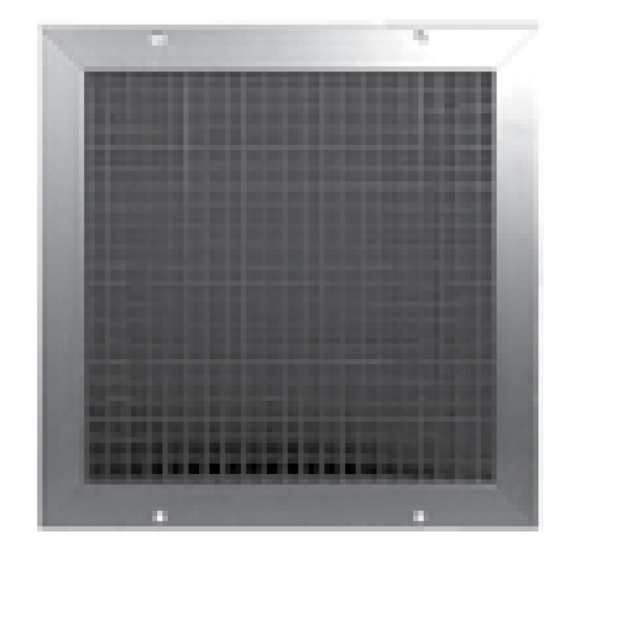 Photo GRILLE DE REPRISE A RESILLE DALLE FAUX PLAFOND KM -FP595X595 BLANC | Ref : 551191
