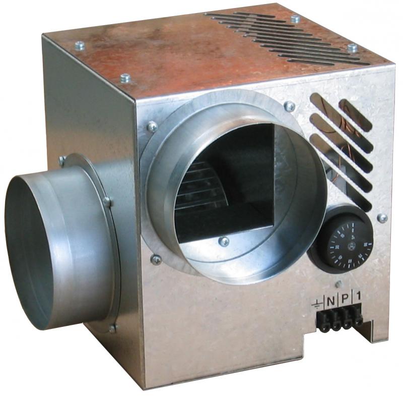 Photo D520 Groupe de distribution d' air chaud pour chemine  foyer ferm  , mono 230 V | Ref : 551717