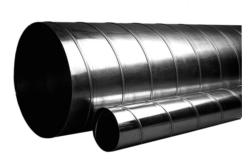 Ts 125 l=3m acier galva conduit spirale rigide NATHER 553023