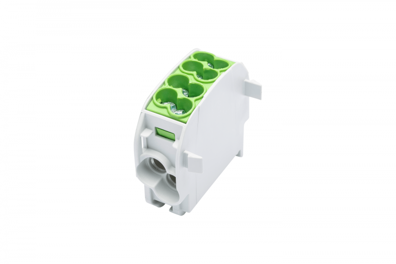 Photo Bloc de jonction HLAK25/16T 1 p�le 100A | Ref : 080110-2-3