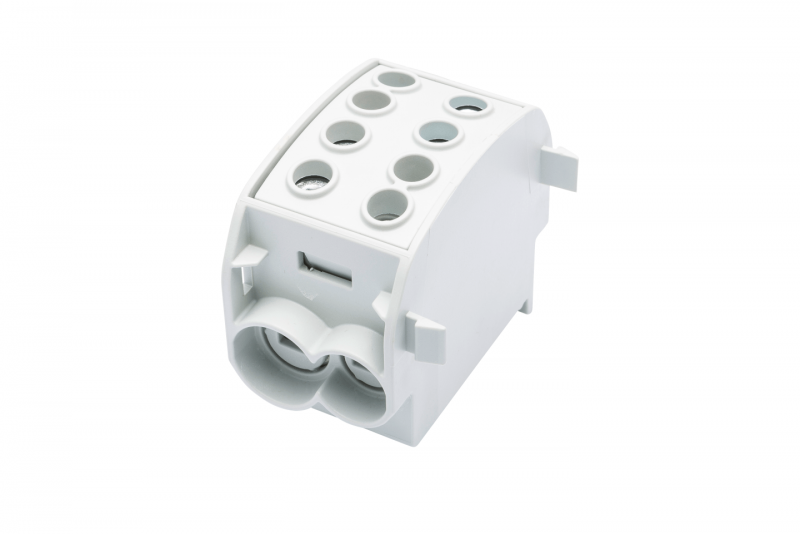 Photo Bloc de jonction HLAK70/50L 1 p�le 2X50m | Ref : 080310-0-3