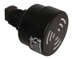 Photo Buzzer electronique 80dB - Serie 109 - Son pulse - 24VAC/DC - Montage encastre | Ref : 109 010 75