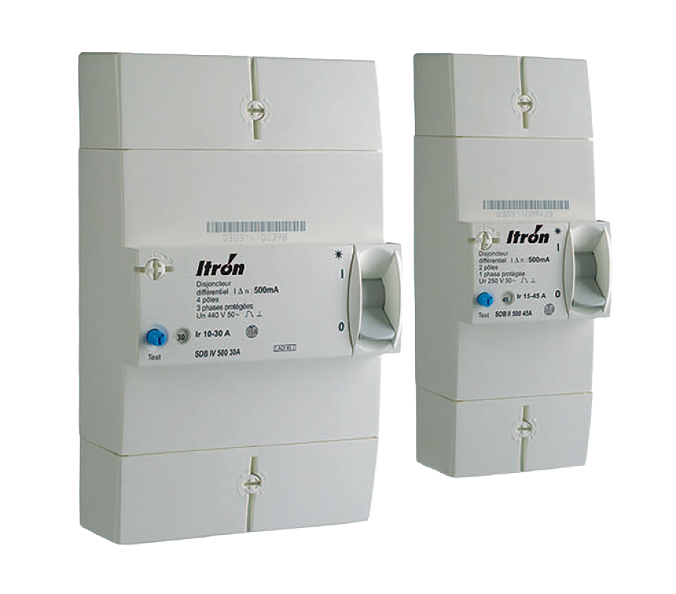 Photo Disjoncteur de branchement 30/60A non diff�rentiel t�trapolaire | Ref : DB400060A/ND