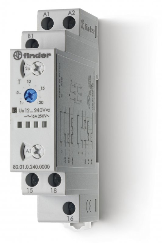 Photo Tempo multi-fonctons et multi-tensions 12V-240VAC/DC | Ref : 80.01