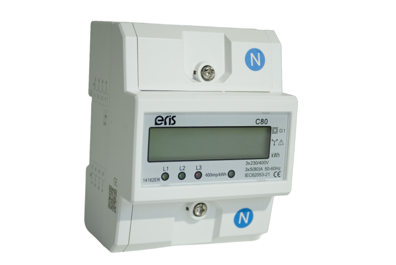Photo Compteur triphas� 80A | Ref : 14162ER