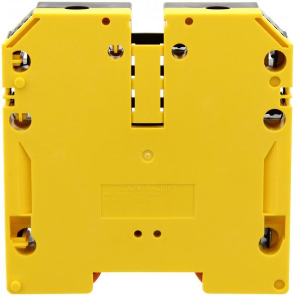 Photo Bloc de jonction � vis SSL 120mm2 noir/j | Ref : 17167.2