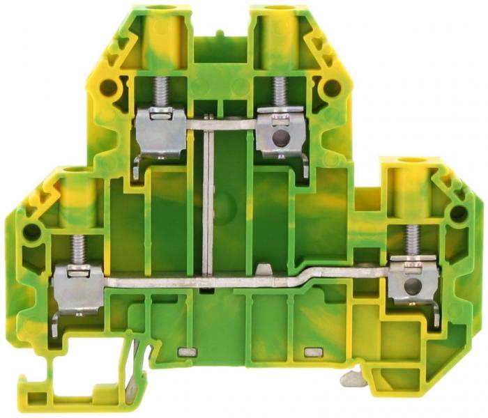 Photo Bloc de jonction � vis double 2x4mm2 SSL | Ref : 17187.2