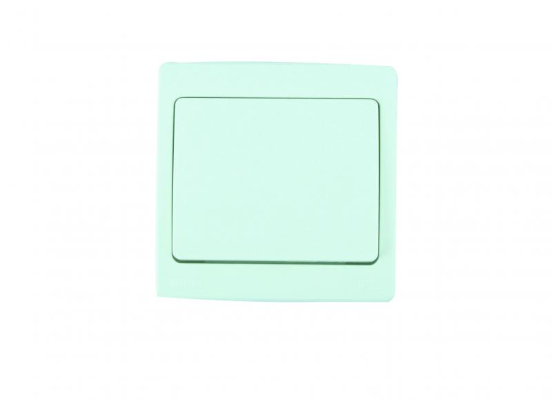 Photo Bouton poussoir mecanique seul blanc ip55 | Ref : K5811/51A