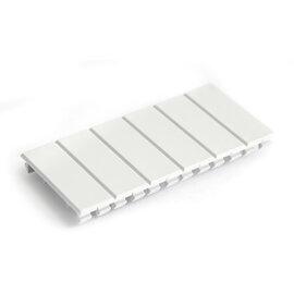 Photo Obturateur modulaire 6 modules RAL 7035 | Ref : 2119100