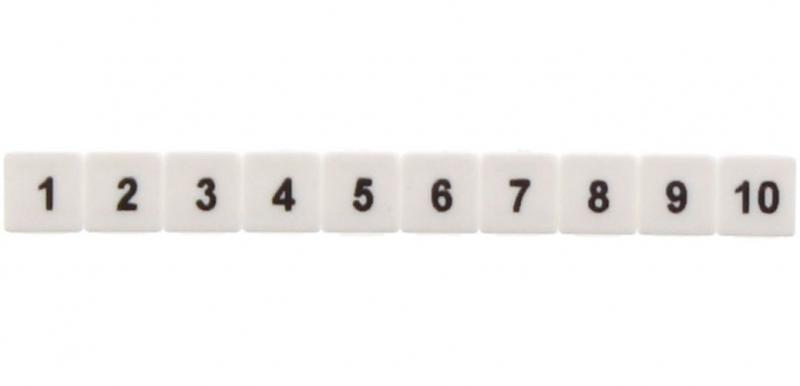 Photo Rep�rage de 1 � 10 pas de 5mm horizontal | Ref : 2431.0001