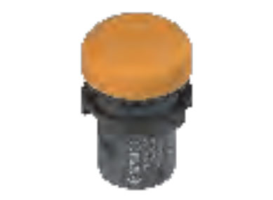 Photo VOYANT LED ORANGE MONOBLOC 230VAC | Ref : E61IL8A8110
