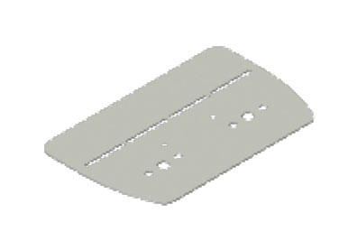 Photo PLAQUE STABLE POUR INTER DBLE DE PIED | Ref : VFKIT61