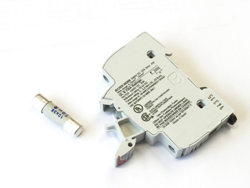 Photo C/C PMX 10X38 UNIPOLAIRE 1000V-DC | Ref : 485150