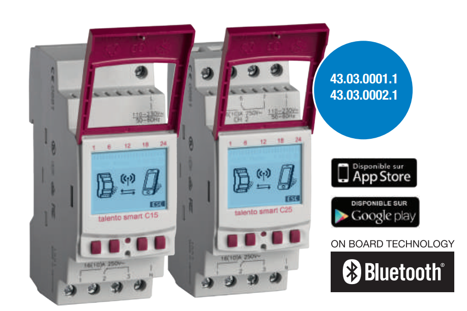 Photo HORLOGE VERSION SMART 1 CANAL SMART C15 | Ref : 43.03.0001.1