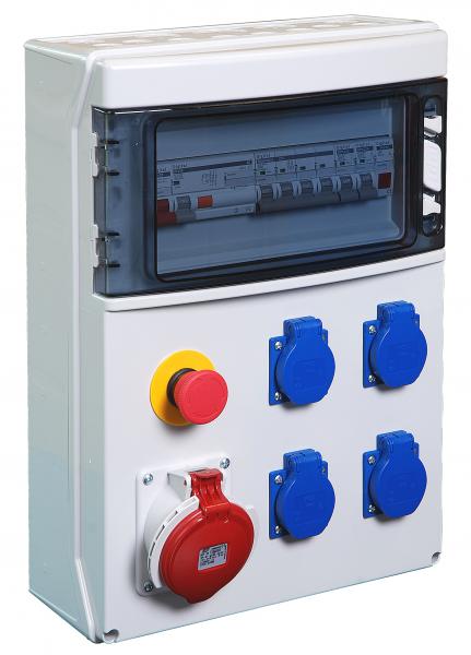 Photo Coffret de chantier 4PC NF 1PC 3P+T 16A | Ref : 31222ER