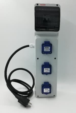 Photo COFFRET 3PC 16 NF + D 16A/30MA + B.TERRE | Ref : 50-13911-C2