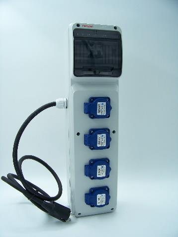 Photo COFFRET 4PC 16 NF + D 16A/30MA + B.TERRE | Ref : 50-14911-C2