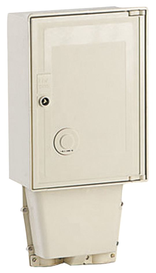 Photo Coffret de branchement C400-p200 sur cornet + embase telereport | Ref : P195