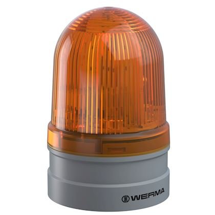 Photo EvoSIGNAL Midi - Feu rotatif - 115-230VAC - Orange - Montage polyvalent | Ref : 261 340 60