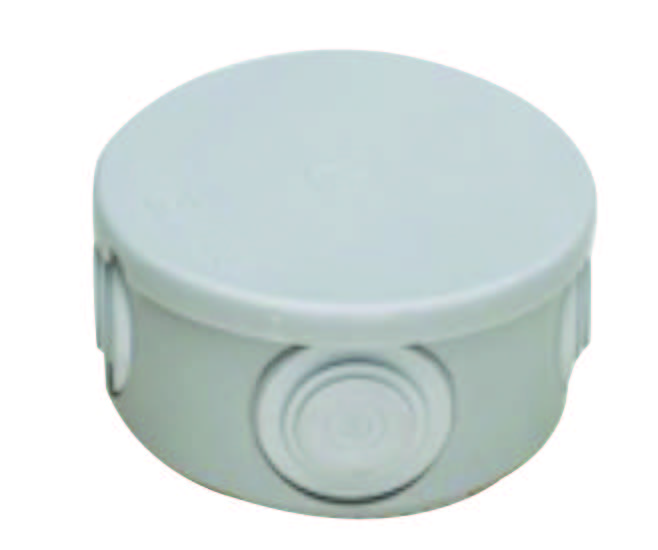 Photo BOITE DERIVATION D70MM H45MM 4E IP55 | Ref : 3027