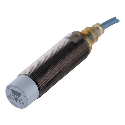 Photo Dtecteur inductif M18 cable 50mm NPN NF non noyable | Ref : ICB18L50N08NC
